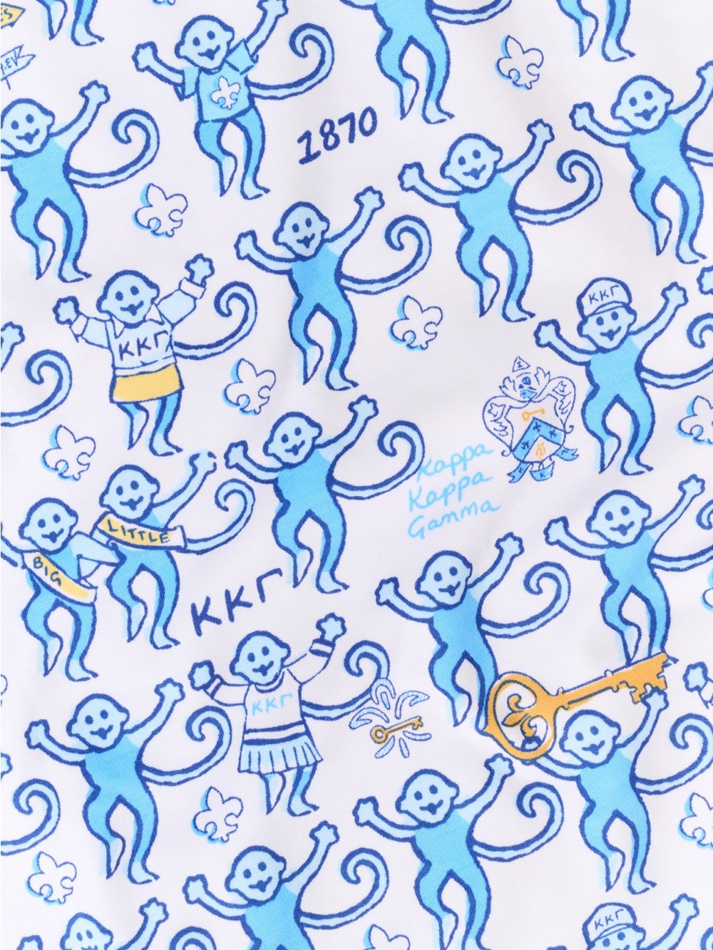 Roller Rabbit KKG pajamas - Picture 6 of 9